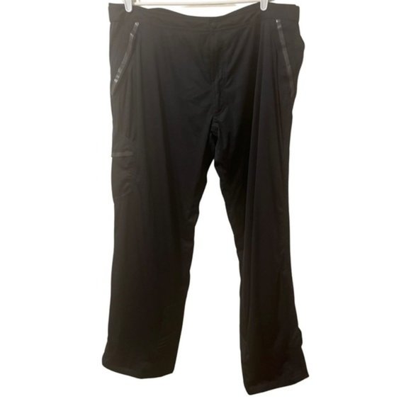 Sunice Men's Tornado Flex Vent Black Adjustable Waist Golf Waterproof Pants XXL - Picture 1 of 4